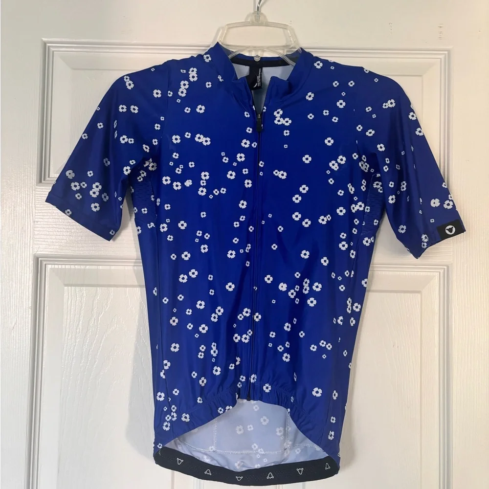 Black Sheep Cycling Women's Essentials TEAM Jersey Blue M - Picture 3 of 9